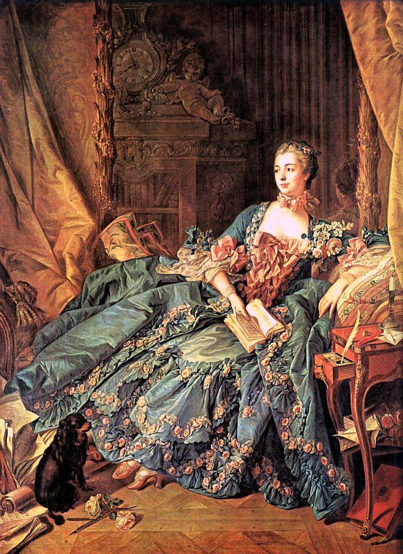 Francois Boucher The Marquise de Pompadour